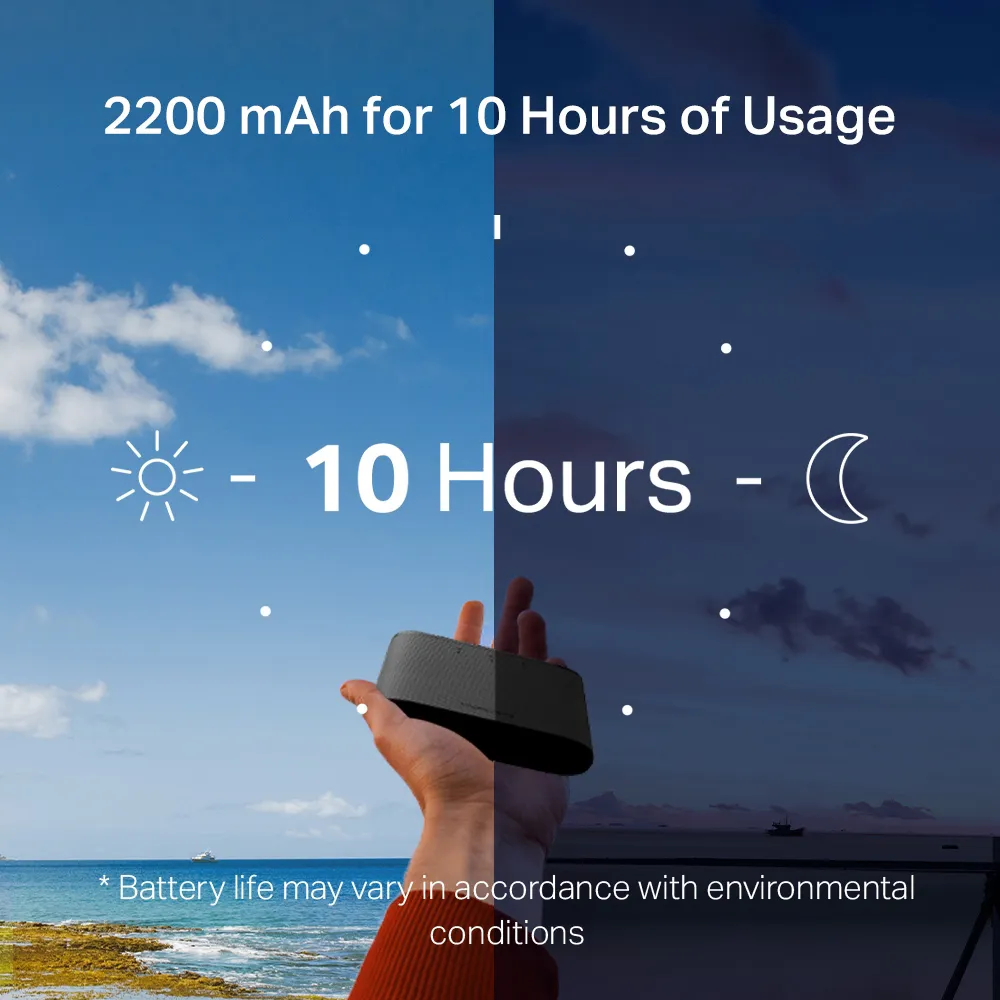 MERCUSYS router MT110, 4G LTE, WiFi 150 Mbps, 2200mAh, Ver. 2.0