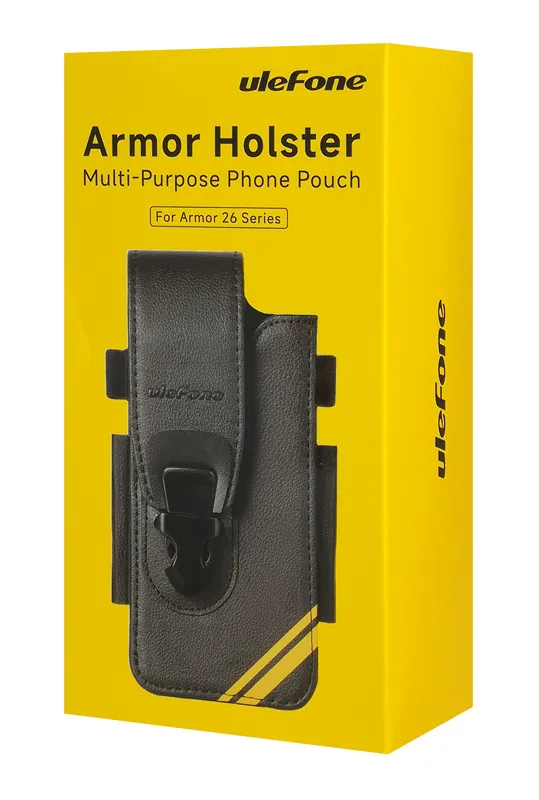 ULEFONE θήκη ζώνης UAS11 για smartphone Armor 26 series, μαύρη