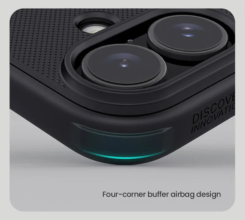 NILLKIN θήκη Super Frosted Shield Pro για iPhone 16, μαύρη