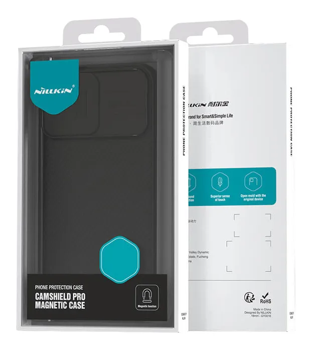 NILLKIN θήκη CamShield Pro Magnetic για iPhone 16, μαύρη