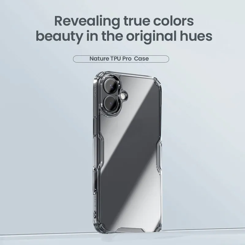 NILLKIN θήκη Nature TPU Pro για iPhone 16, διάφανη