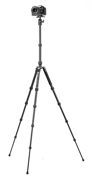 FOTOPRO τρίποδο φωτογράφισης X-go Gecko E2, πτυσσόμενο έως 146.1cm, έως 8kg, μαύρο