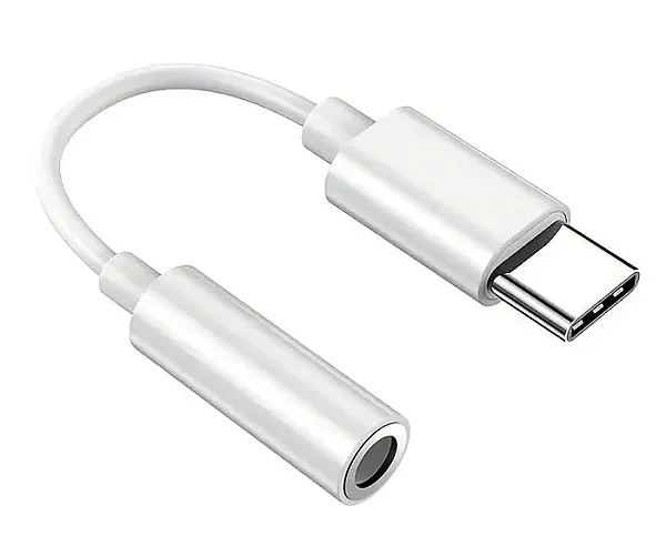 POWERTECH αντάπτορας USB-C σε 3.5mm CAB-UC088, λευκός