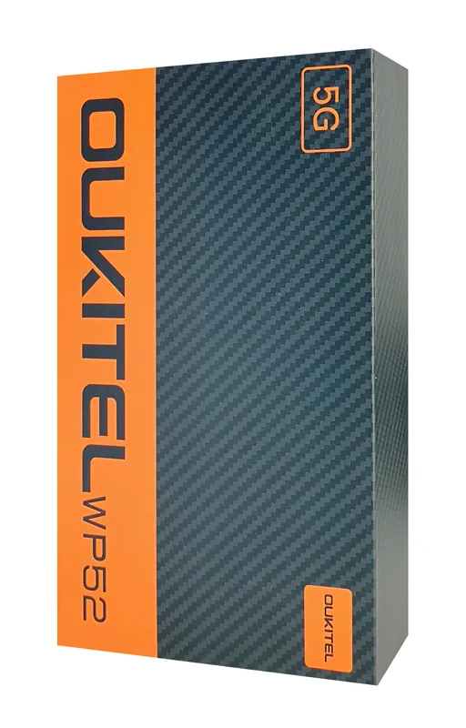 OUKITEL smartphone WP52, 6.6", 4/256GB, 5G, 6500mAh, IP68/IP69K, μαύρο