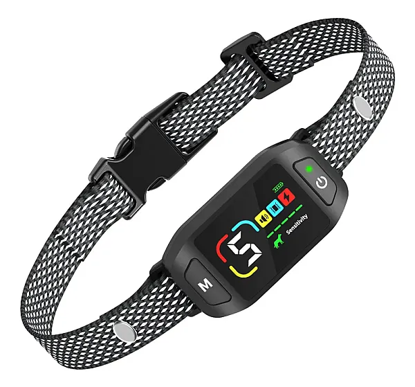 POWERTECH ηλεκτρικό κολάρο εκπαίδευσης σκύλου PT-1396 για αποτροπή γαυγίσματος