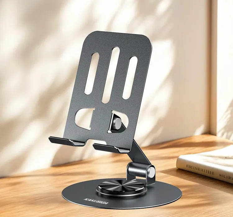 KAKUSIGA επιτραπέζια βάση smartphone KSC-1598, foldable, μαύρη