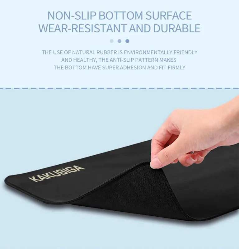 KAKUSIGA mouse pad KSC-1162, 26x21x0.2cm, μαύρο