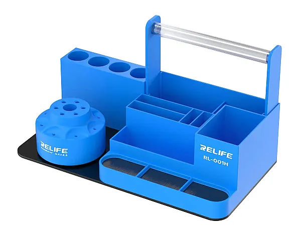 RELIFE βάση εργαλείων για επισκευές κινητών RL-001H, 25.5x13x14.3cm, μπλε