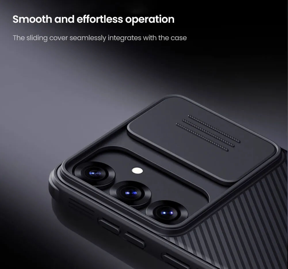 NILLKIN θήκη CamShield Pro για Samsung Galaxy S25 Plus, μαύρη