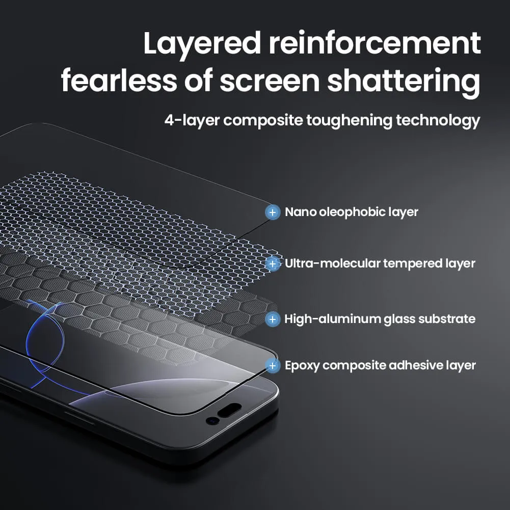 NILLKIN tempered glass 2.5D CP+ Pro για Apple iPhone 16 Pro Max