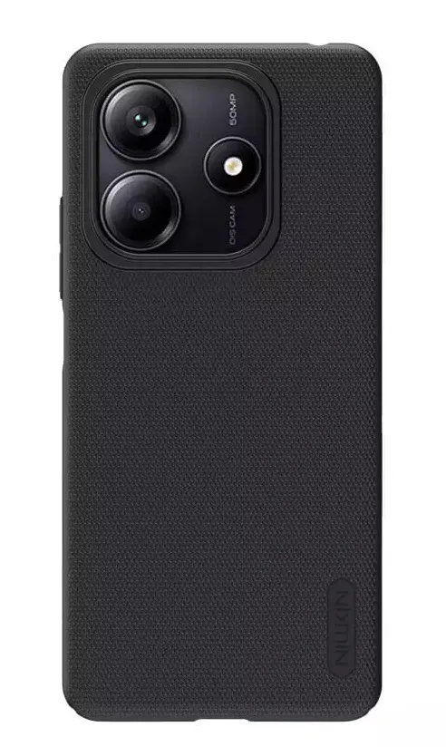 NILLKIN θήκη Super Frosted Shield για Xiaomi Redmi Note 14, μαύρη