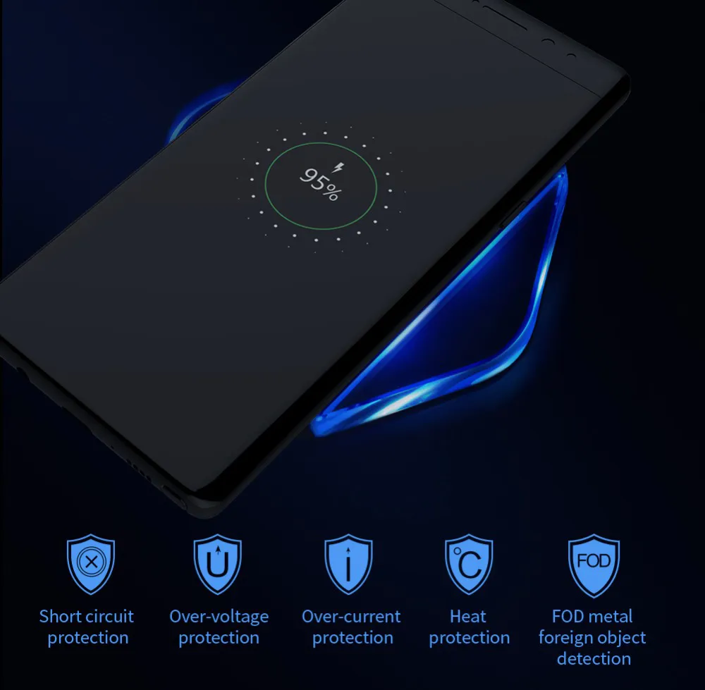 NILLKIN ασύρματος φορτιστής Magic Cube, 10W, μαύρος