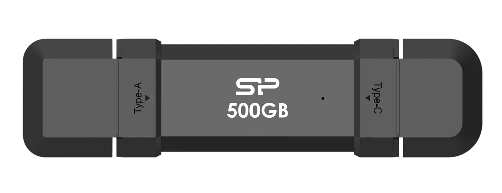 SILICON POWER εξωτερικός SSD Marvel Xtreme DS72, USB-C/USB 3.2, 500GB, μαύρο