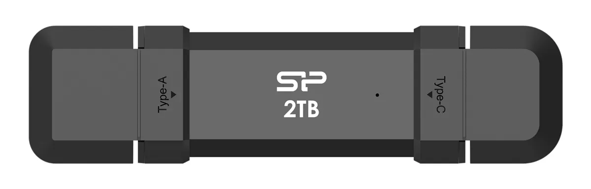 SILICON POWER εξωτερικός SSD Marvel Xtreme DS72, USB-C/USB 3.2, 2TB, μαύρο