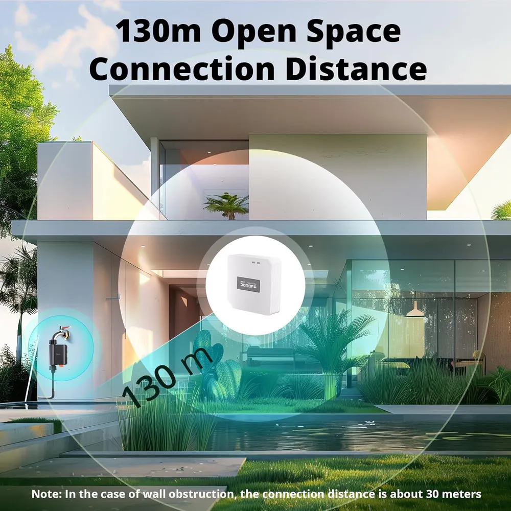 SONOFF smart προγραμματιστής ποτίσματος SWV-BSP, ZigBee, IP55