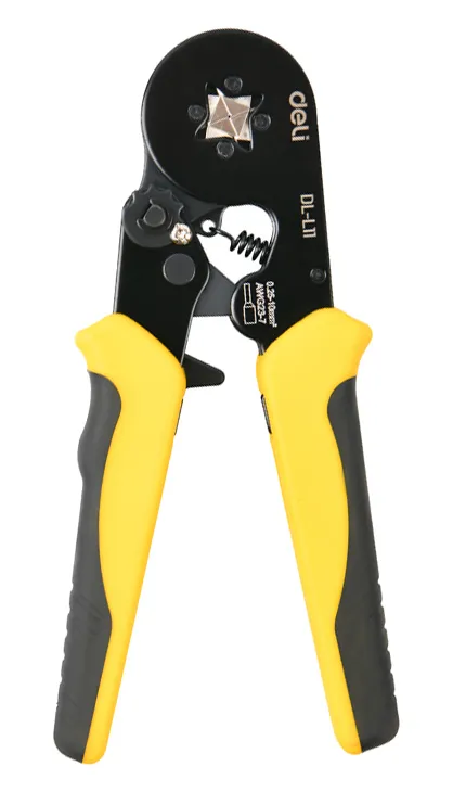 DELI πρέσα ακροδεκτών καλωδίων DL-L11, διατομής 0.25-10mm², 180mm