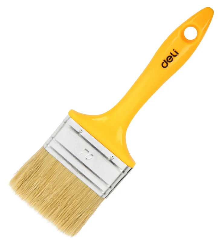 DELI πινέλο βαφής DL509137 με φυσικές τρίχες, πλαστική λαβή, 70mm