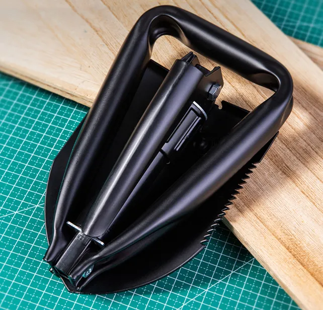 DELI φτυάρι χειρός DL554001 με θήκη, foldable, 47cm