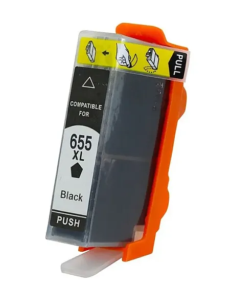 Συμβατό Inkjet για HP, 655, 21.6ml, μαύρο
