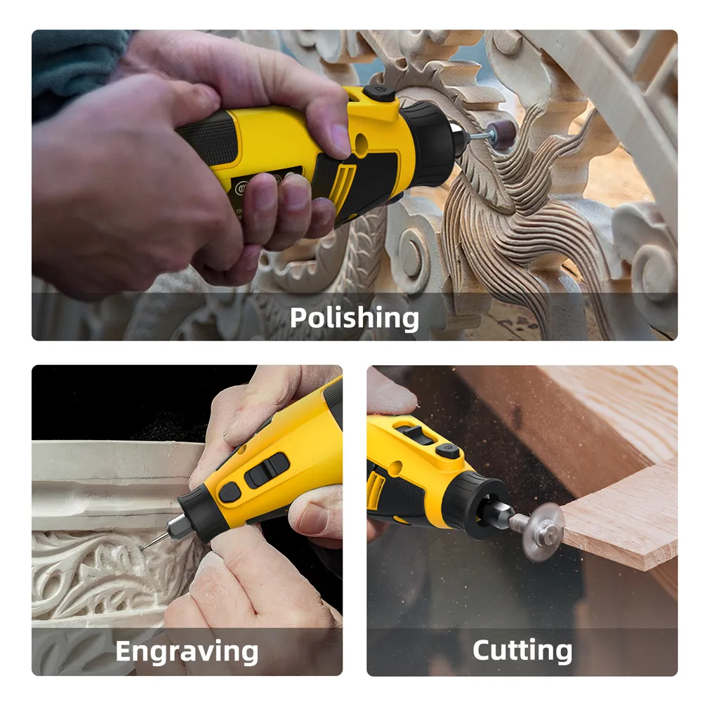 DELI περιστροφικό πολυεργαλείο DL-DM03-E1, 130W έως 32000rpm