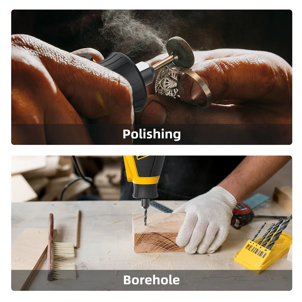 DELI περιστροφικό πολυεργαλείο DL-DM03-E1, 130W έως 32000rpm