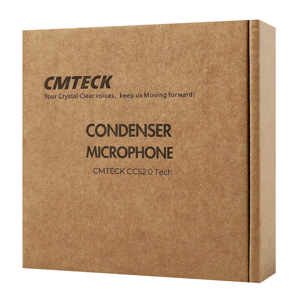 CMTECK επιτραπέζιο μικρόφωνο M003, omnidirectional, USB, μαύρο