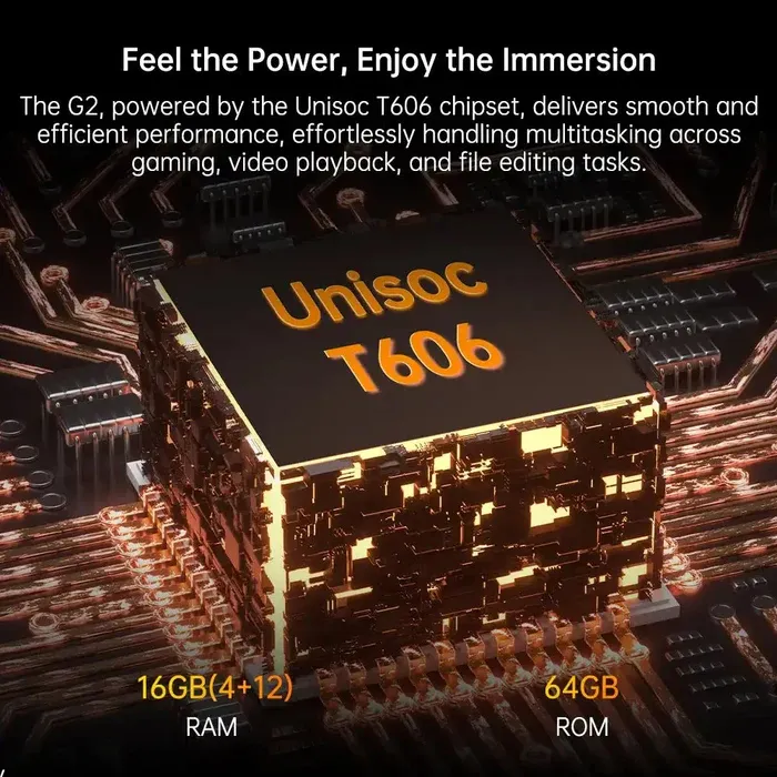 OUKITEL smartphone G2, 6", 4/64GB, 6300mAh, IP68/IP69K, μαύρο