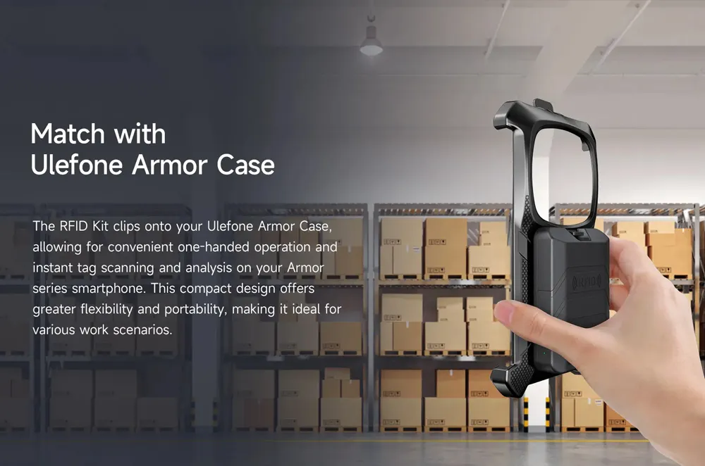 ULEFONE RFID reader UAN06, συμβατός με Armor θήκες, Bluetooth, 1600mAh