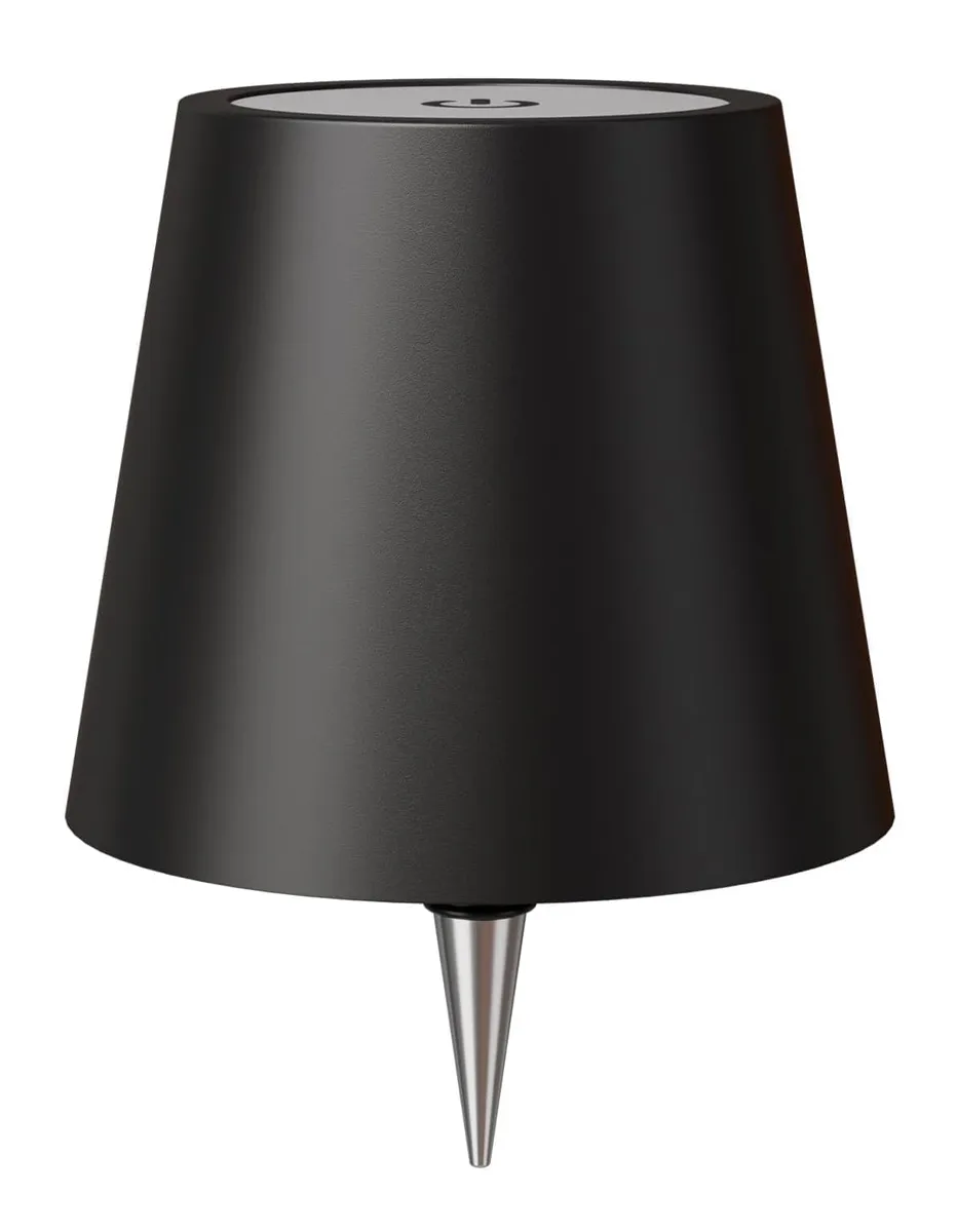 POWERTECH LED φωτιστικό για μπουκάλι HLL-0197, ρυθμιζόμενο, επαναφορτιζόμενο, μαύρο