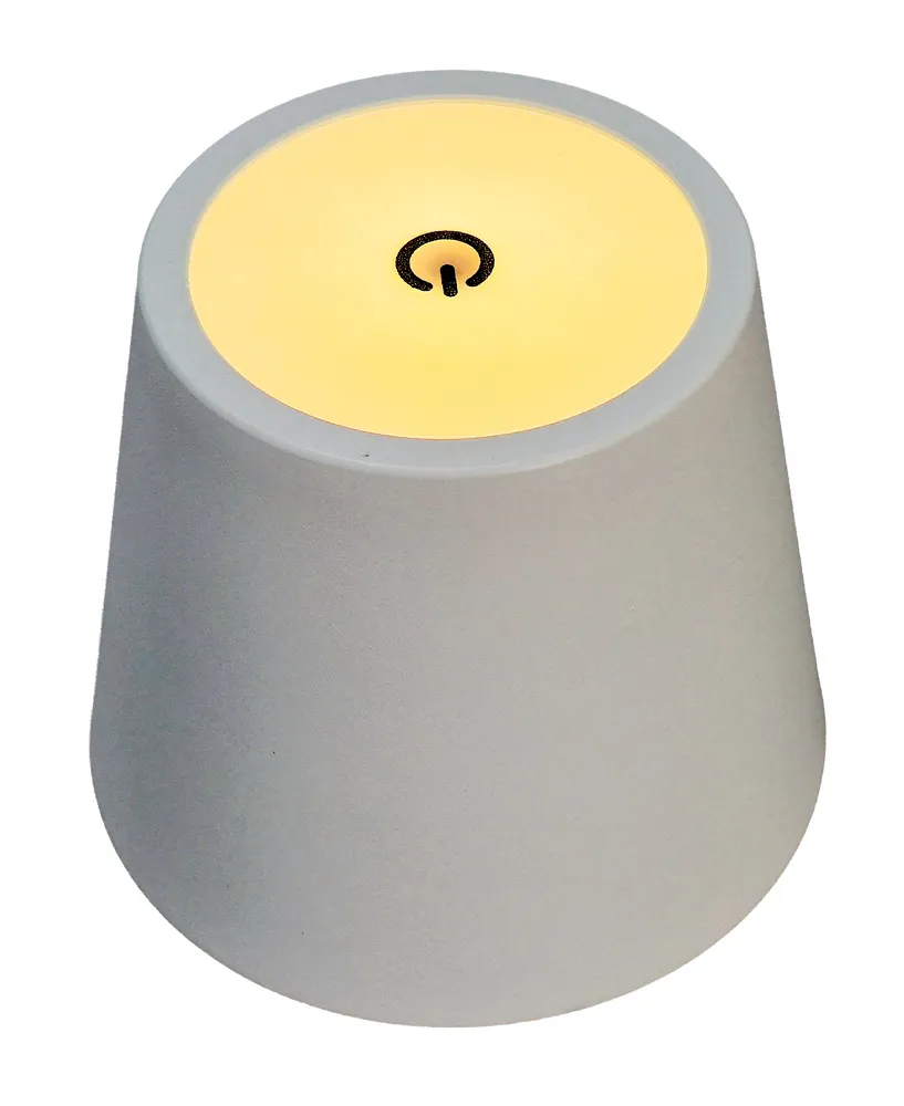 POWERTECH LED φωτιστικό για μπουκάλι HLL-0198, ρυθμιζόμενο, επαναφορτιζόμενο, λευκό