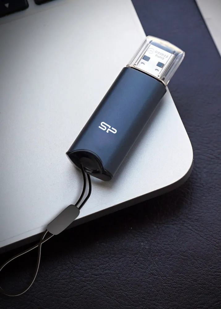 SILICON POWER USB Flash Drive Marvel M02, 256GB, USB 3.2, μπλε