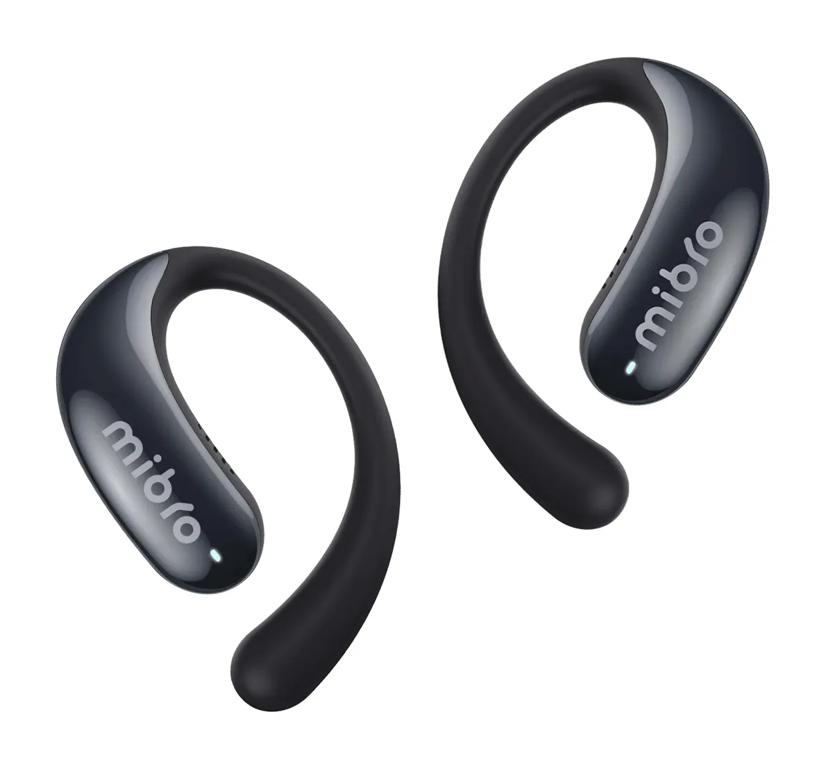 MIBRO earphones με θήκη φόρτισης OpenEar, OWS, ENC, 45/400mAh, μαύρα