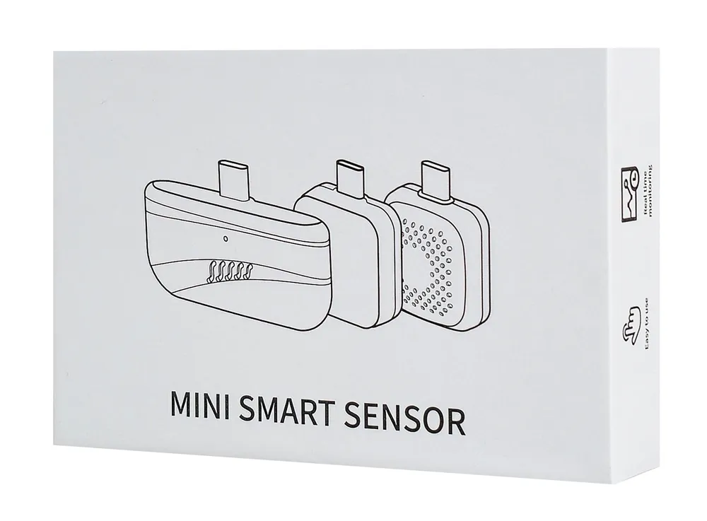 HANWEI μίνι μετρητής μονοξειδίου του άνθρακα MINI600-CO-T για smartphone, USB-C, 0~1000ppm