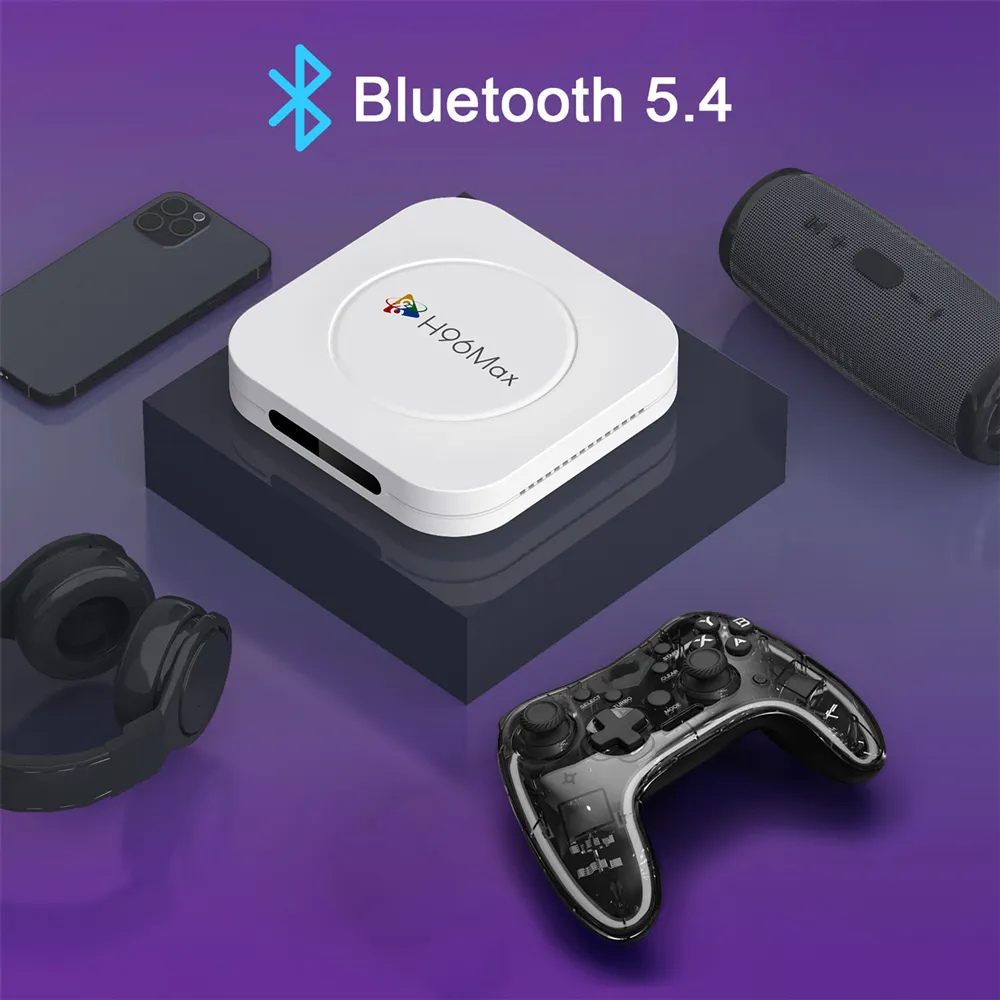 H96 MAX TV Box M1 Plus, 8K, 2/16GB, WiFi 6, Bluetooth, Android 14
