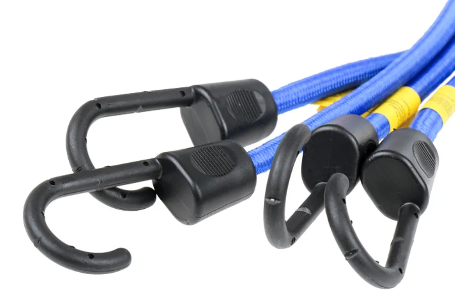 HEYNER ελαστικός ιμάντας πρόσδεσης φορτίου 881180, 80cm, 2τμχ