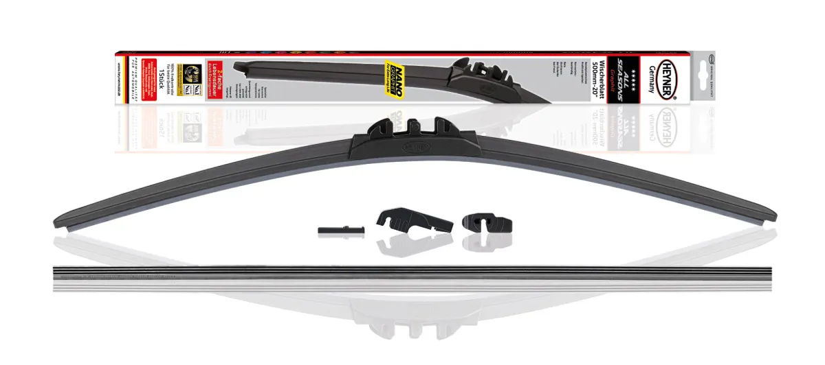 HEYNER υαλοκαθαριστήρας αυτοκινήτου 090000 με ανταλλακτικό λάστιχο, 500mm