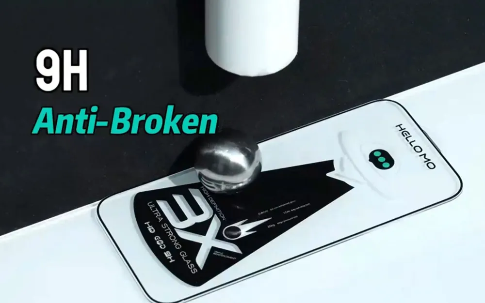 POWERTECH tempered glass Emery Private 5D TGC-0798 για iPhone 17, full glue