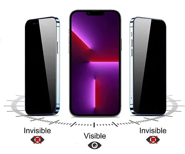 POWERTECH tempered glass Emery Private 5D TGC-0799 για iPhone 17 Pro, full glue