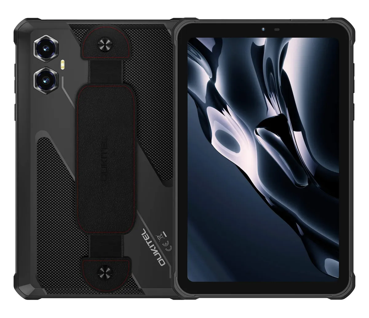 OUKITEL tablet RT3 Plus, 8", 4/128GB, 4G, 11000mAh, IP68/IP69K, μαύρο