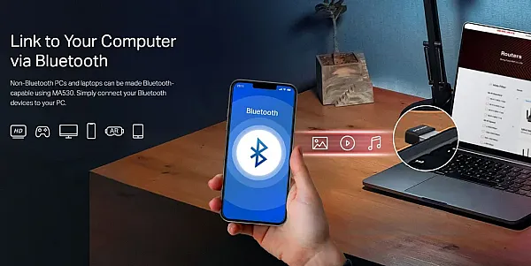 MERCUSYS Nano USB Adapter, Bluetooth 5.3 , V.1.0