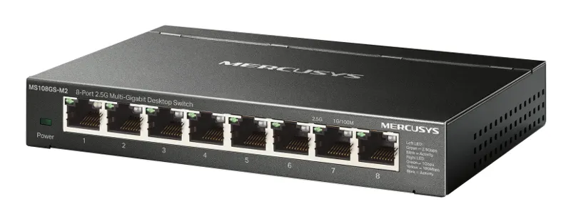 MERCUSYS desktop switch MS108GS-M2, 8x 2.5Gbps θύρες, UN/1.0
