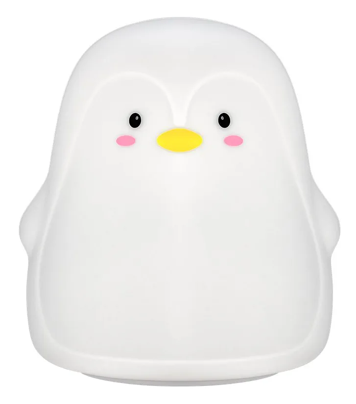 GOOBAY LED φωτιστικό νυκτός πιγκουίνος 61648, RGB, επαναφορτιζόμενο, λευκό