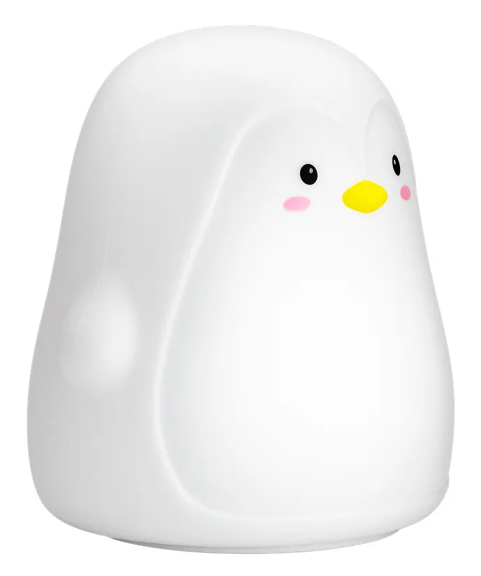 GOOBAY LED φωτιστικό νυκτός πιγκουίνος 61648, RGB, επαναφορτιζόμενο, λευκό