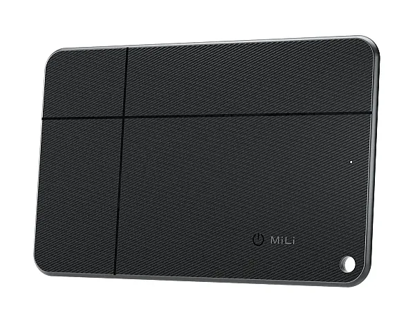 MILI ψηφιακή επαγγελματική κάρτα & tracker MiCard Duo για iOS & Android συσκευές, NFC, Bluetooth, μαύρο