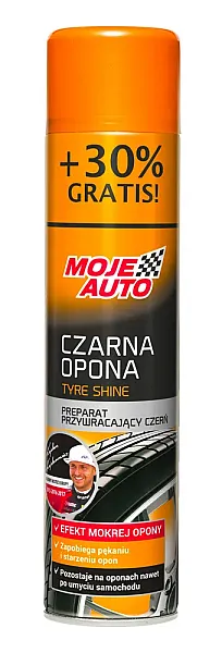 MOJE AUTO γυαλιστικό σπρέι ελαστικών 19-022, 520ml