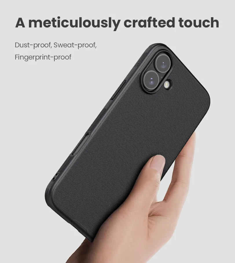 NILLKIN θήκη Super Frosted Shield Pro για Apple iPhone 17, μαύρη