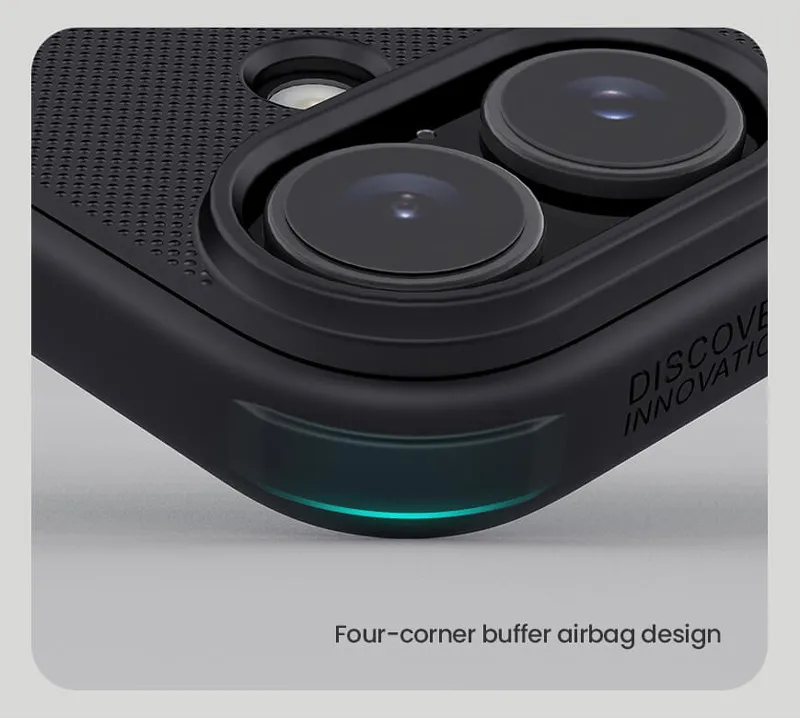 NILLKIN θήκη Super Frosted Shield Pro για Apple iPhone 17, μαύρη