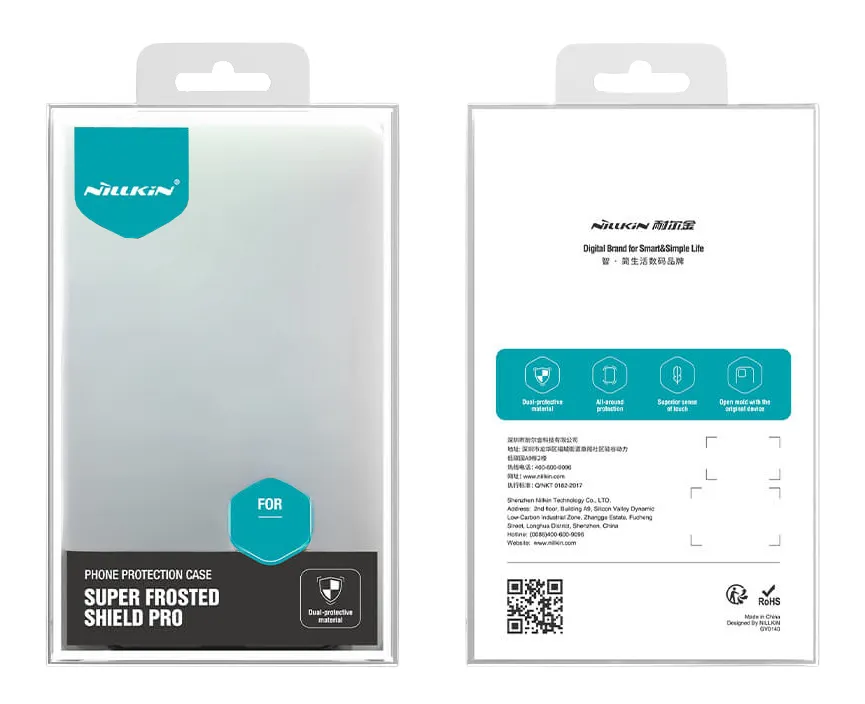 NILLKIN θήκη Super Frosted Shield Pro για Samsung Galaxy A55, μπλε