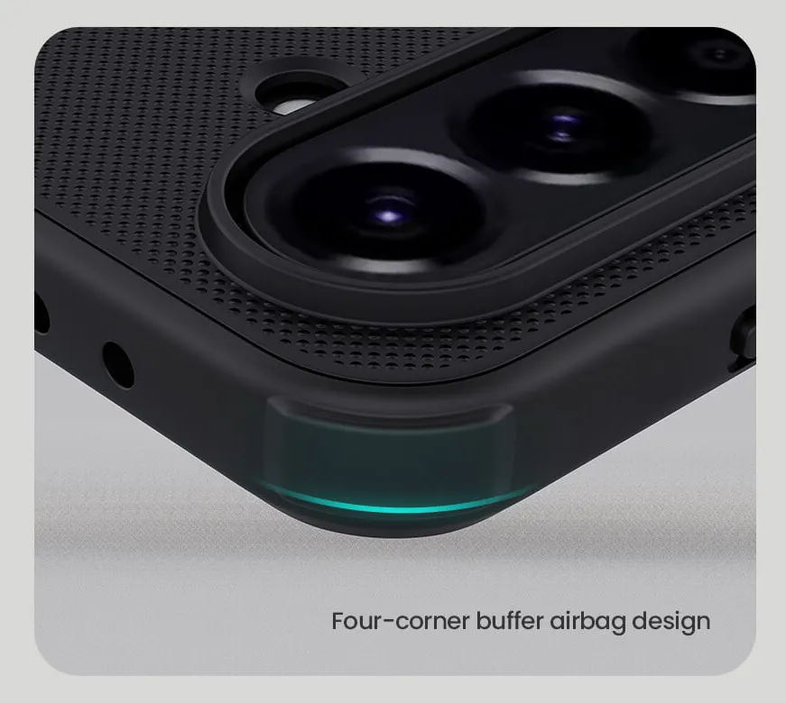 NILLKIN θήκη Super Frosted Shield Pro για Samsung Galaxy A56 5G, μαύρη