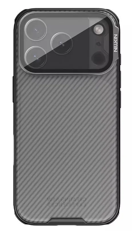 NILLKIN θήκη CamShield Prop για Apple iPhone 17 Pro, διάφανη/μαύρη